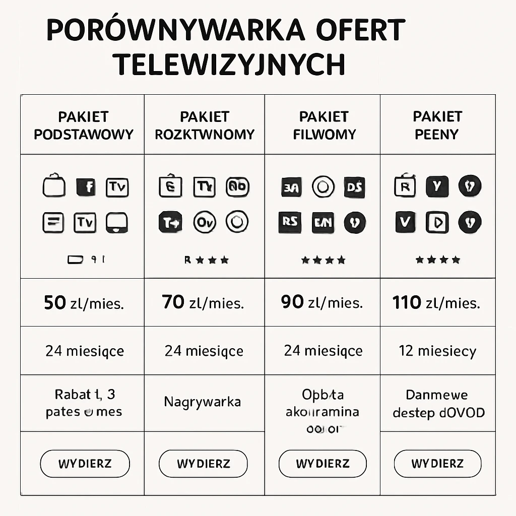 Porównywarka ofert telewizji – dlaczego warto z niej korzystać?